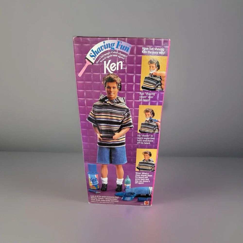 Ken Barbie Shaving Fun Ken Doll 1994 Mattel #12956